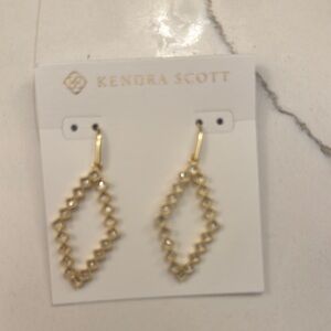 Kendra Scott Gold Geometric Earrings